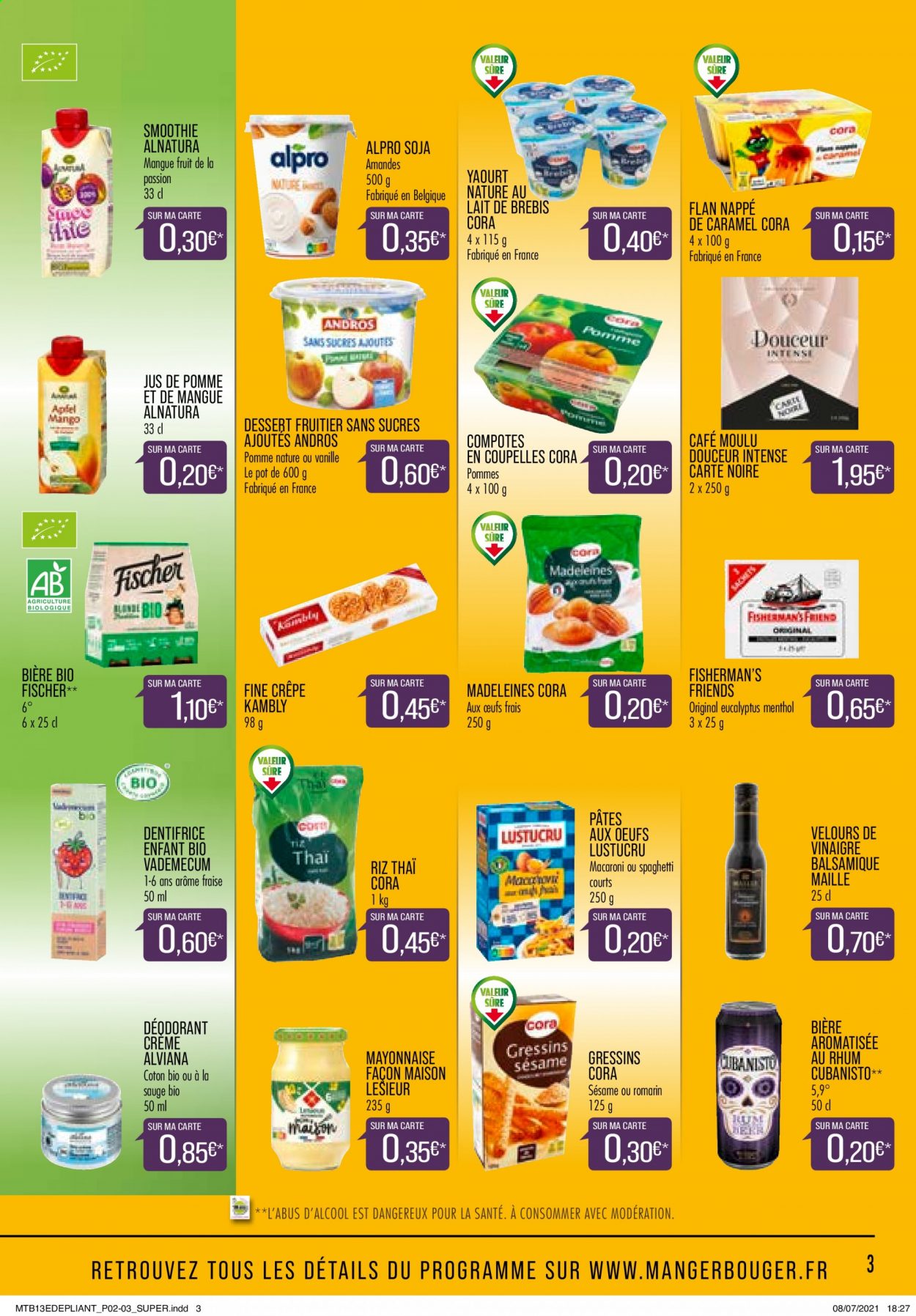 Catalogue Supermarché Match - 01/08/2021 - 31/08/2021. Page 3