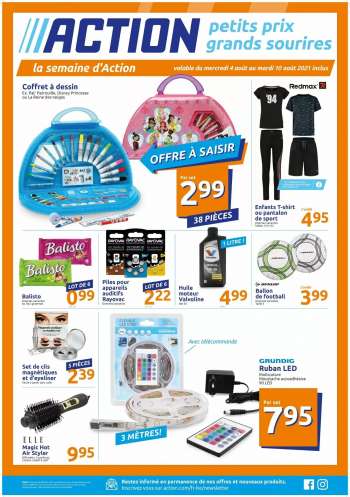 Catalogue Action - 04.08.2021 - 10.08.2021.