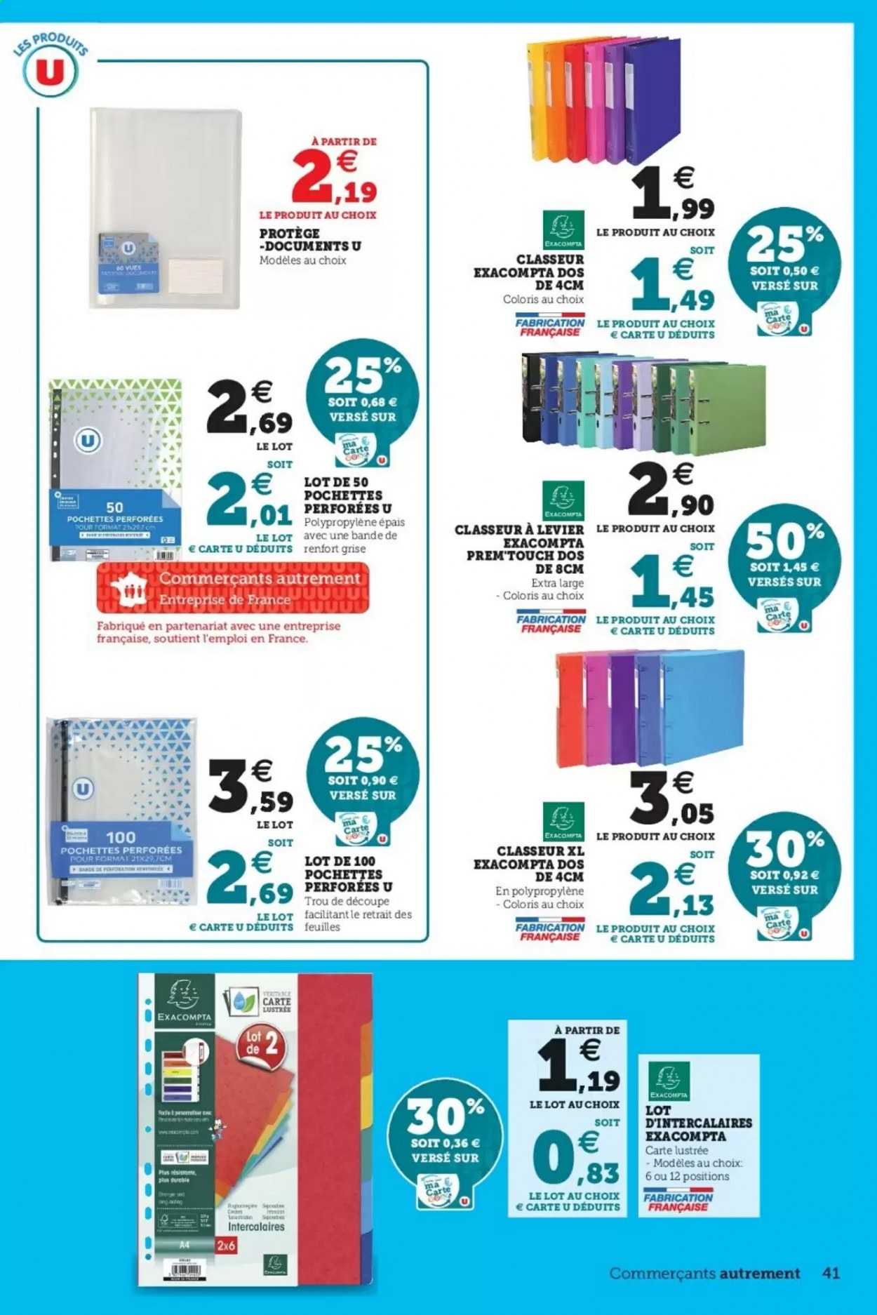 Catalogue SUPER U - 03/08/2021 - 14/08/2021. Page 41