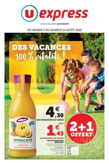 Catalogue U express - 03.08.2021 - 14.08.2021.