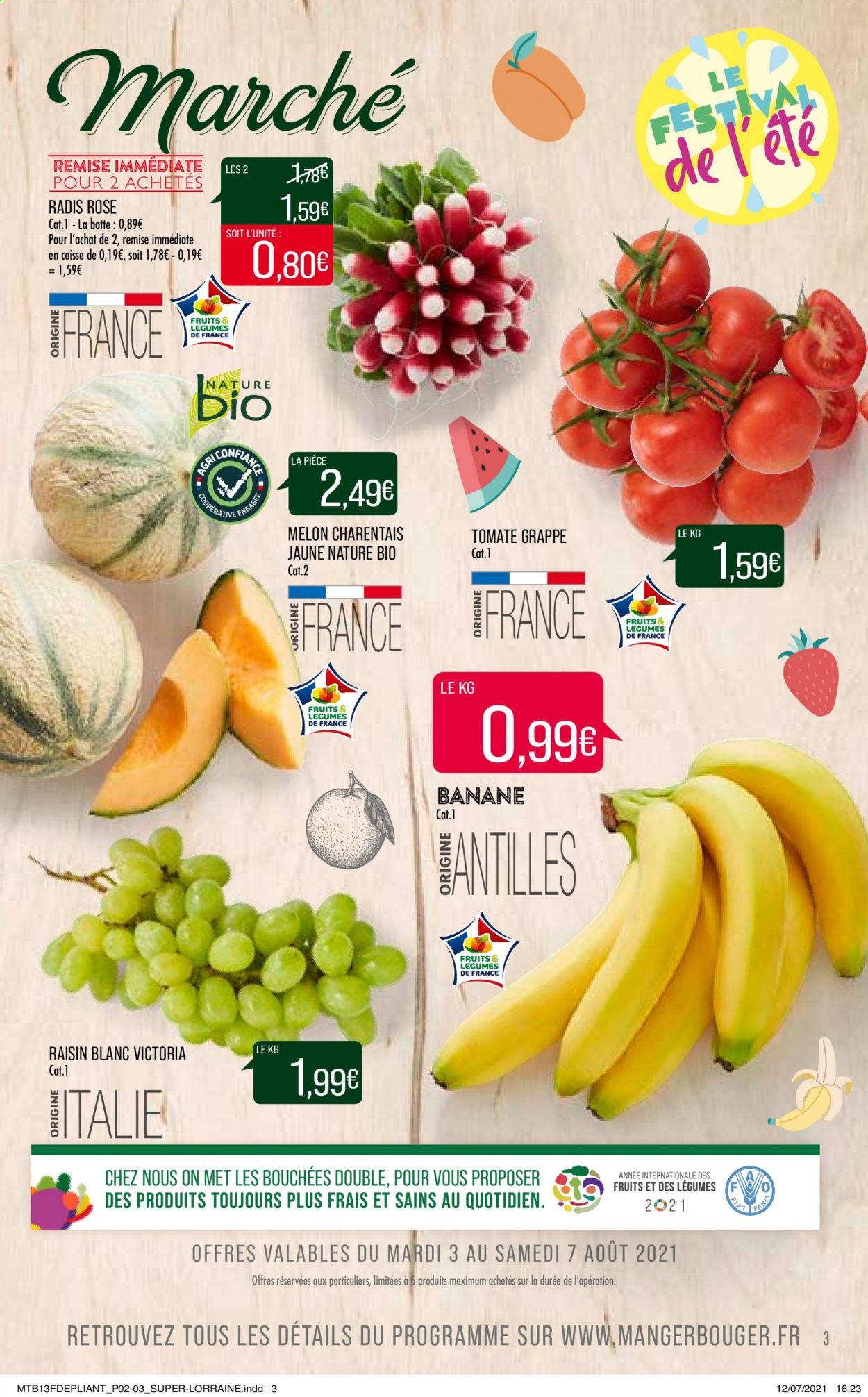 Catalogue Supermarché Match - 03/08/2021 - 08/08/2021. Page 3
