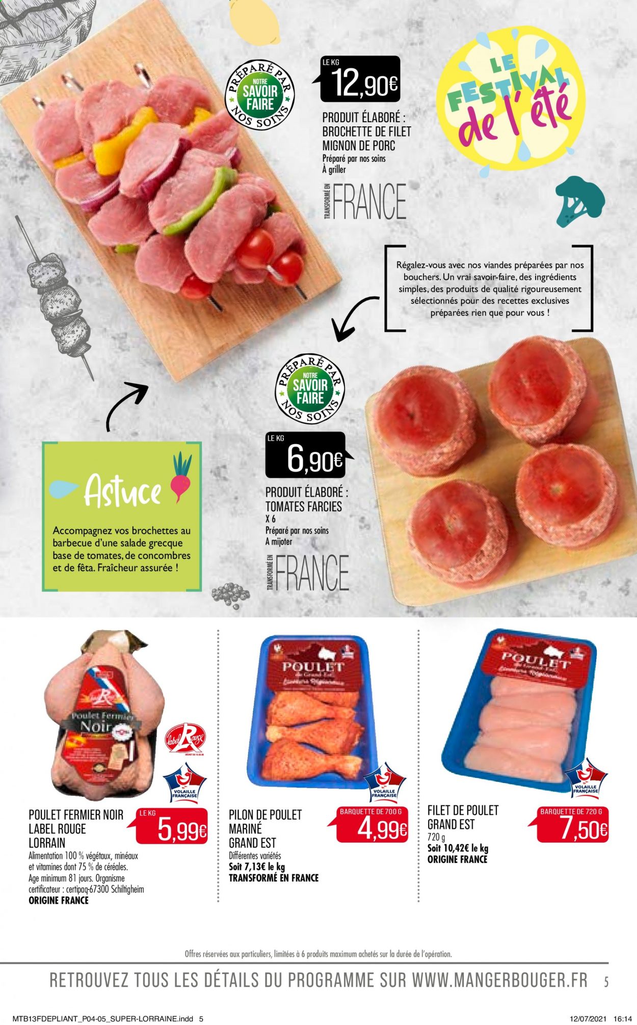 Catalogue Supermarché Match - 03/08/2021 - 08/08/2021. Page 5