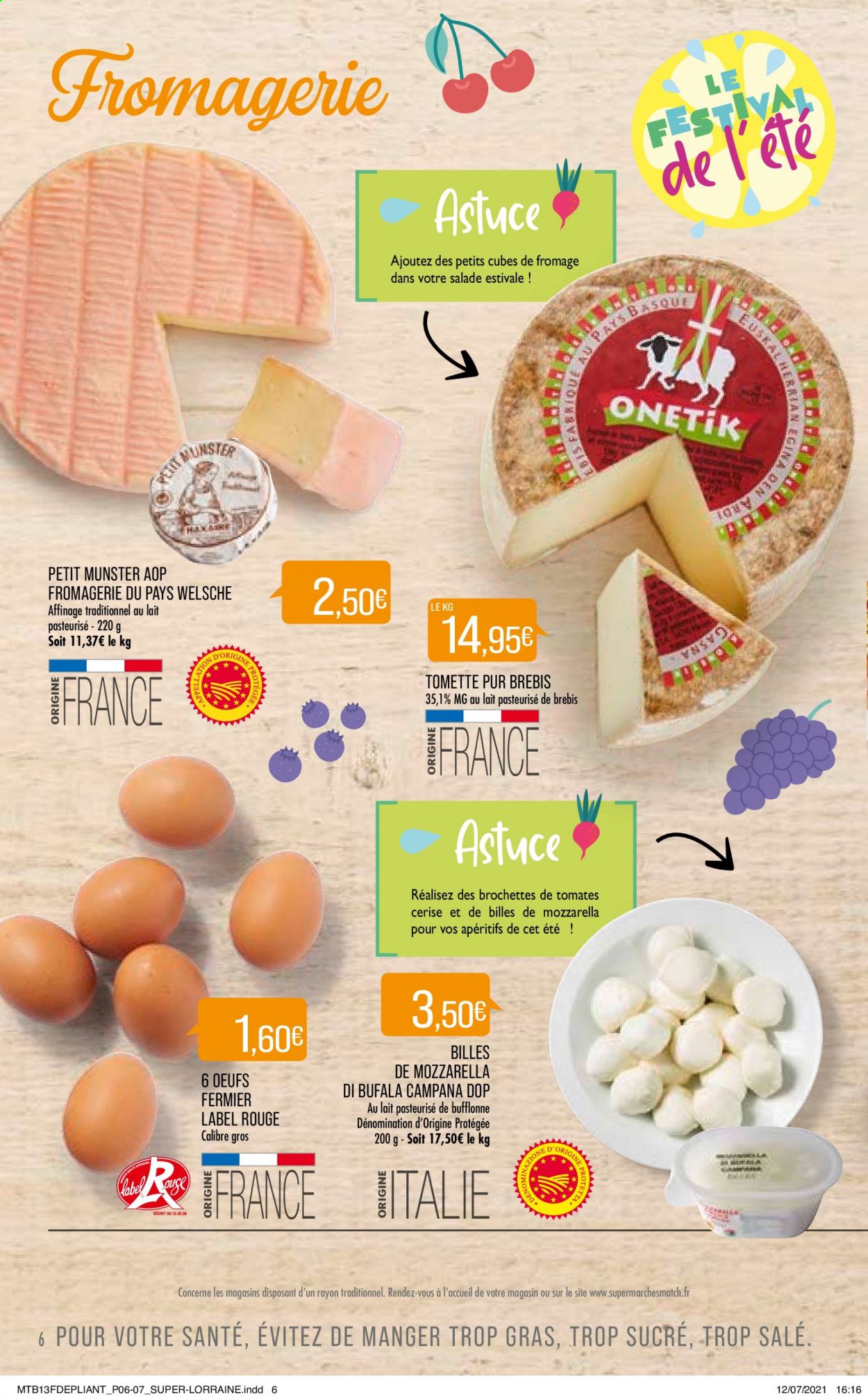 Catalogue Supermarché Match - 03/08/2021 - 08/08/2021. Page 6