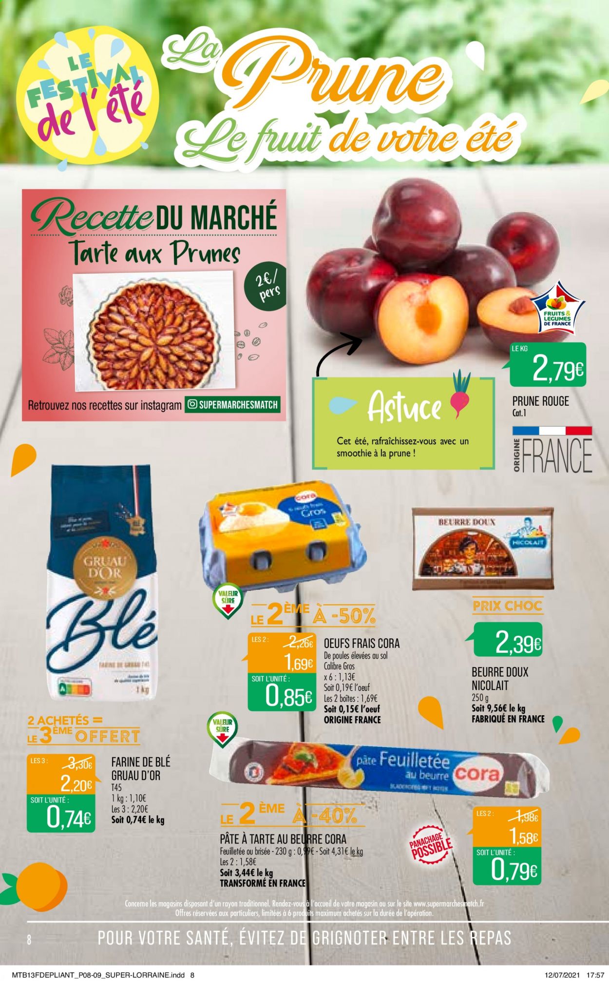 Catalogue Supermarché Match - 03/08/2021 - 08/08/2021. Page 8