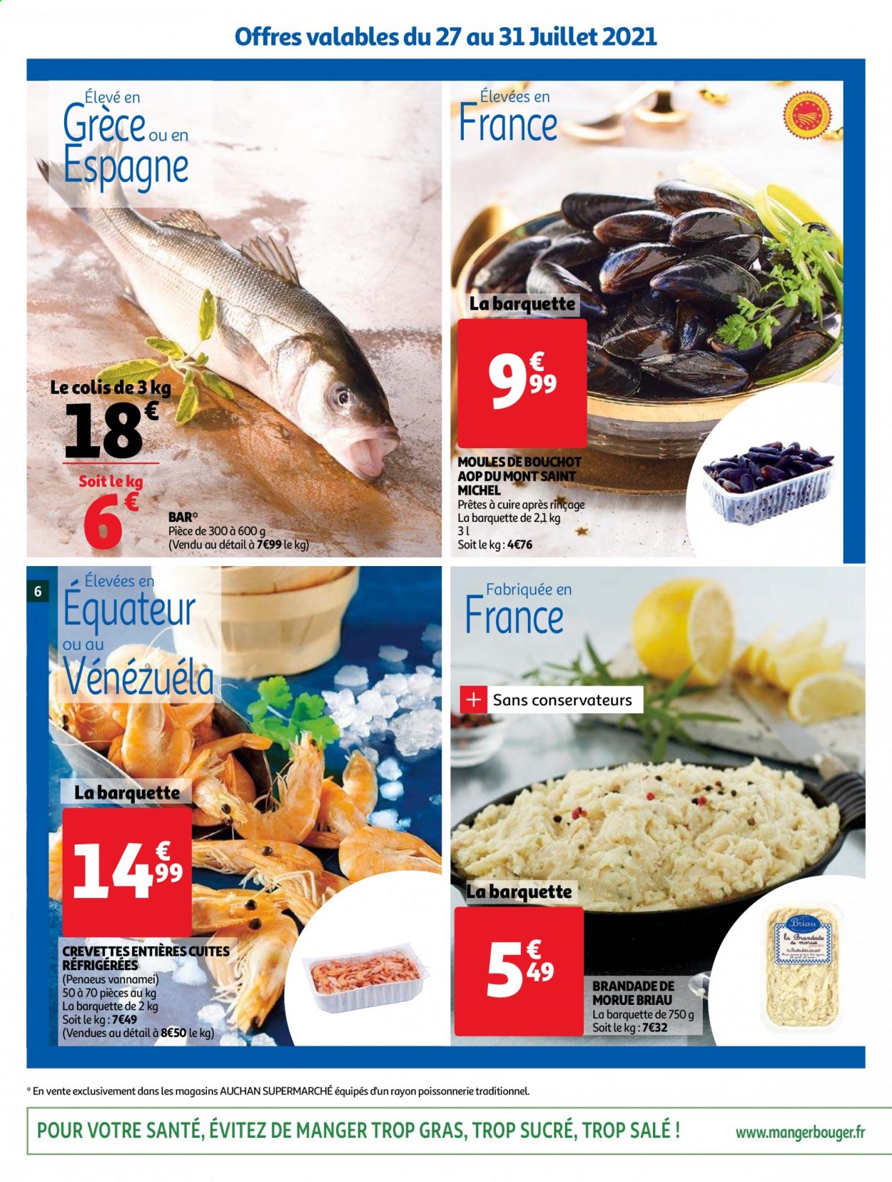 Catalogue Auchan - 27/07/2021 - 08/08/2021. Page 6