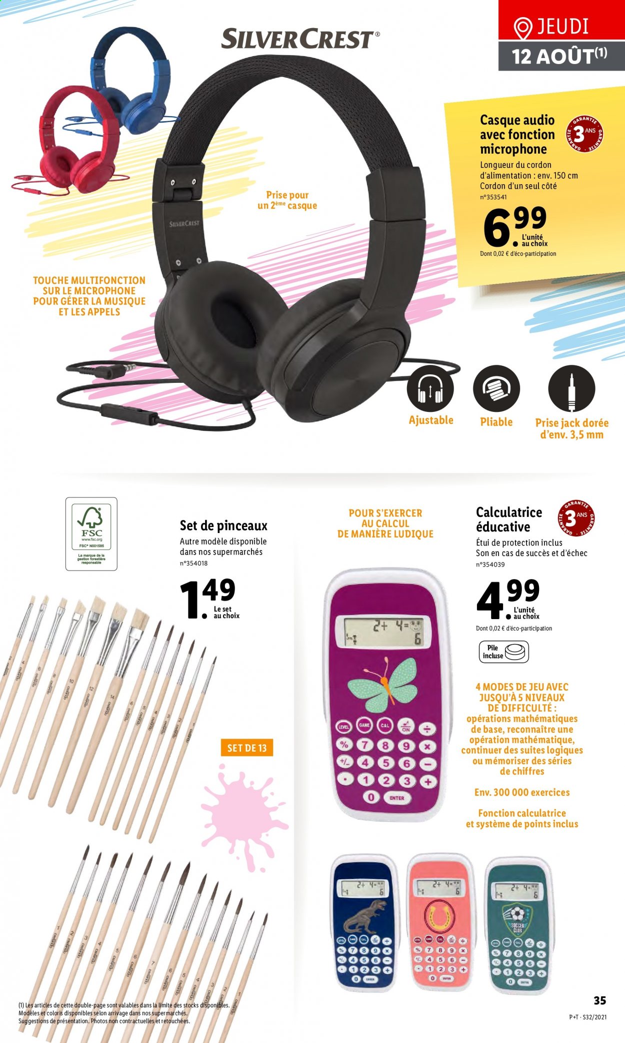 Catalogue Lidl - 11/08/2021 - 17/08/2021. Page 39