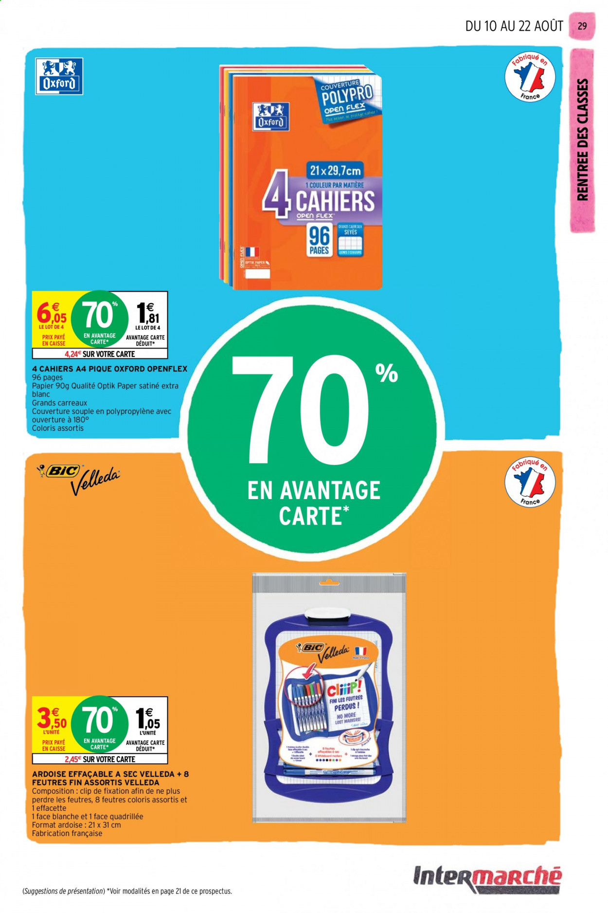 Catalogue Intermarché Contact - 10/08/2021 - 22/08/2021. Page 29