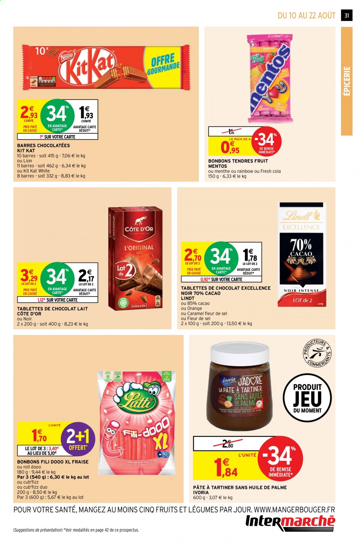 Catalogue Intermarché Super - 10/08/2021 - 22/08/2021. Page 31