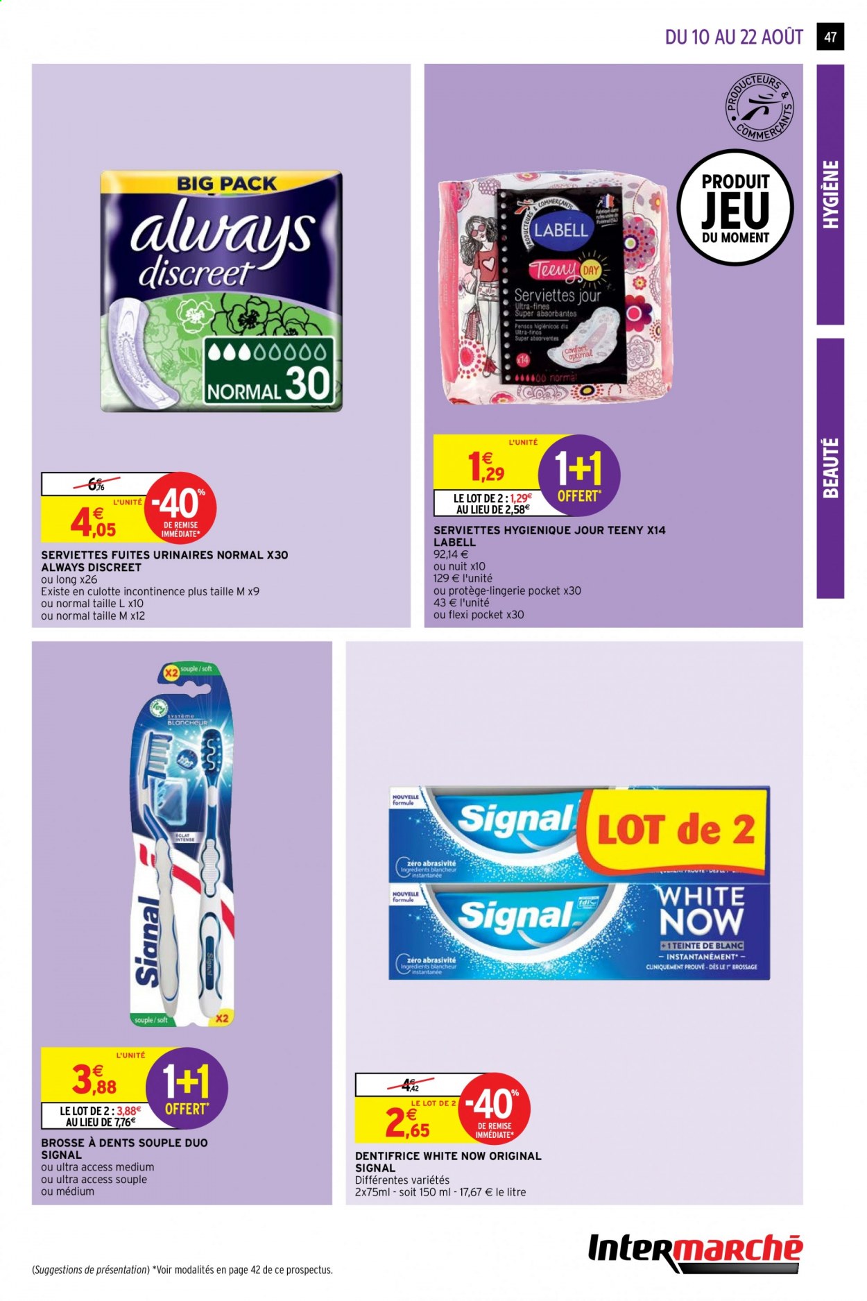 Catalogue Intermarché Super - 10/08/2021 - 22/08/2021. Page 47
