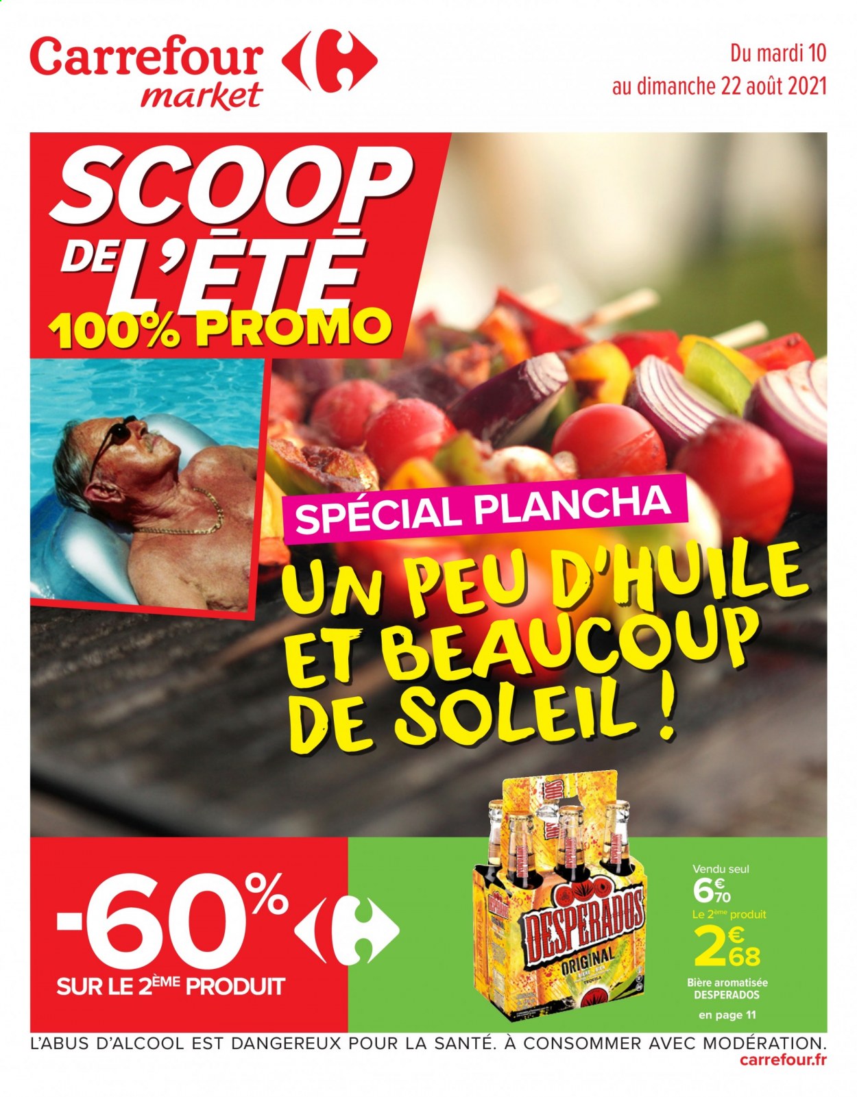 Catalogue Carrefour Market - 10/08/2021 - 22/08/2021. Page 1