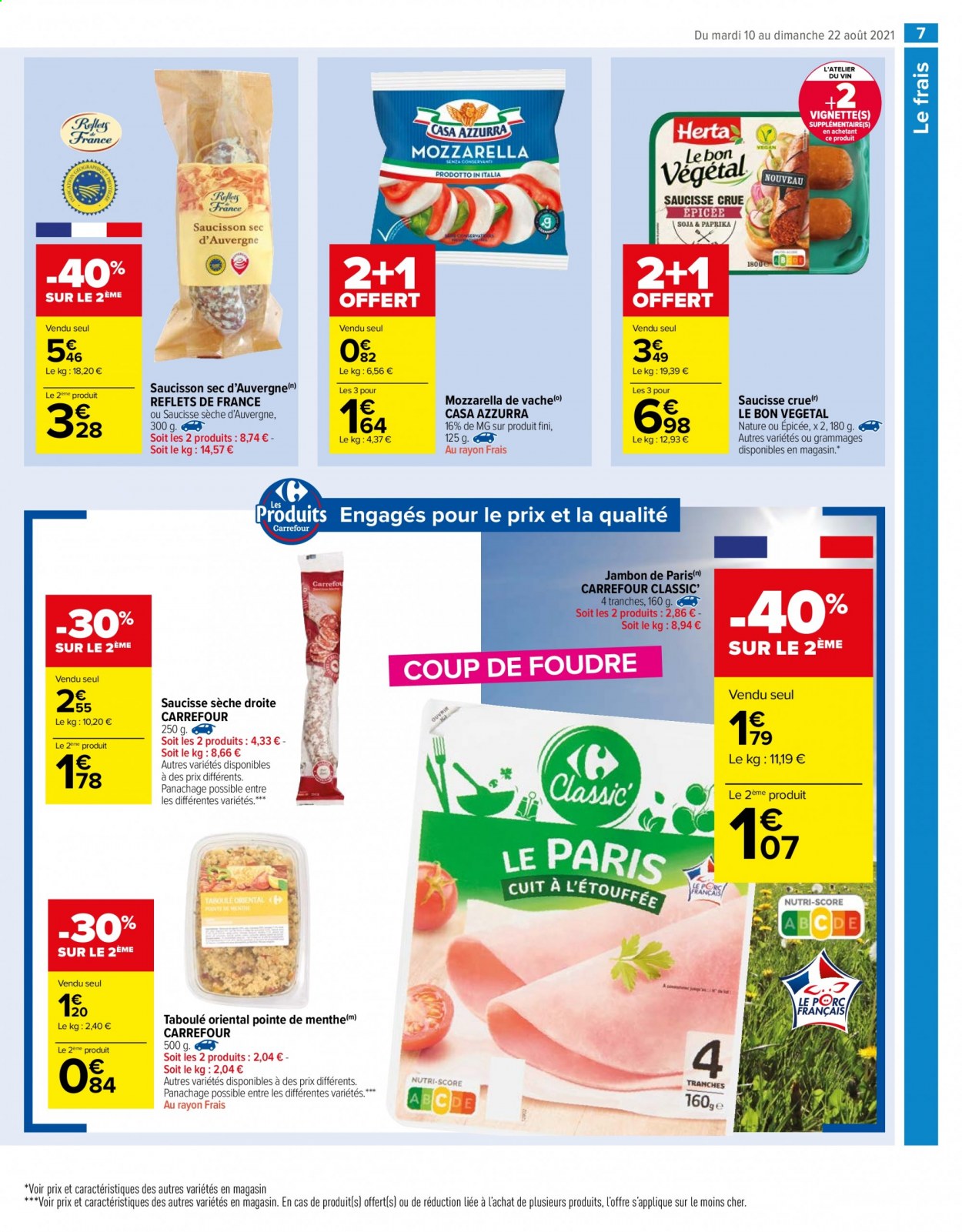 Catalogue Carrefour Market - 10/08/2021 - 22/08/2021. Page 7