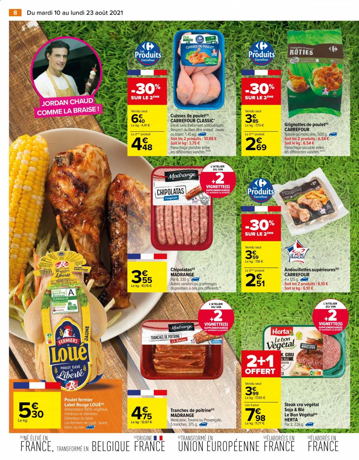 Catalogue Carrefour Hypermarchés - 10/08/2021 - 23/08/2021. Page 8