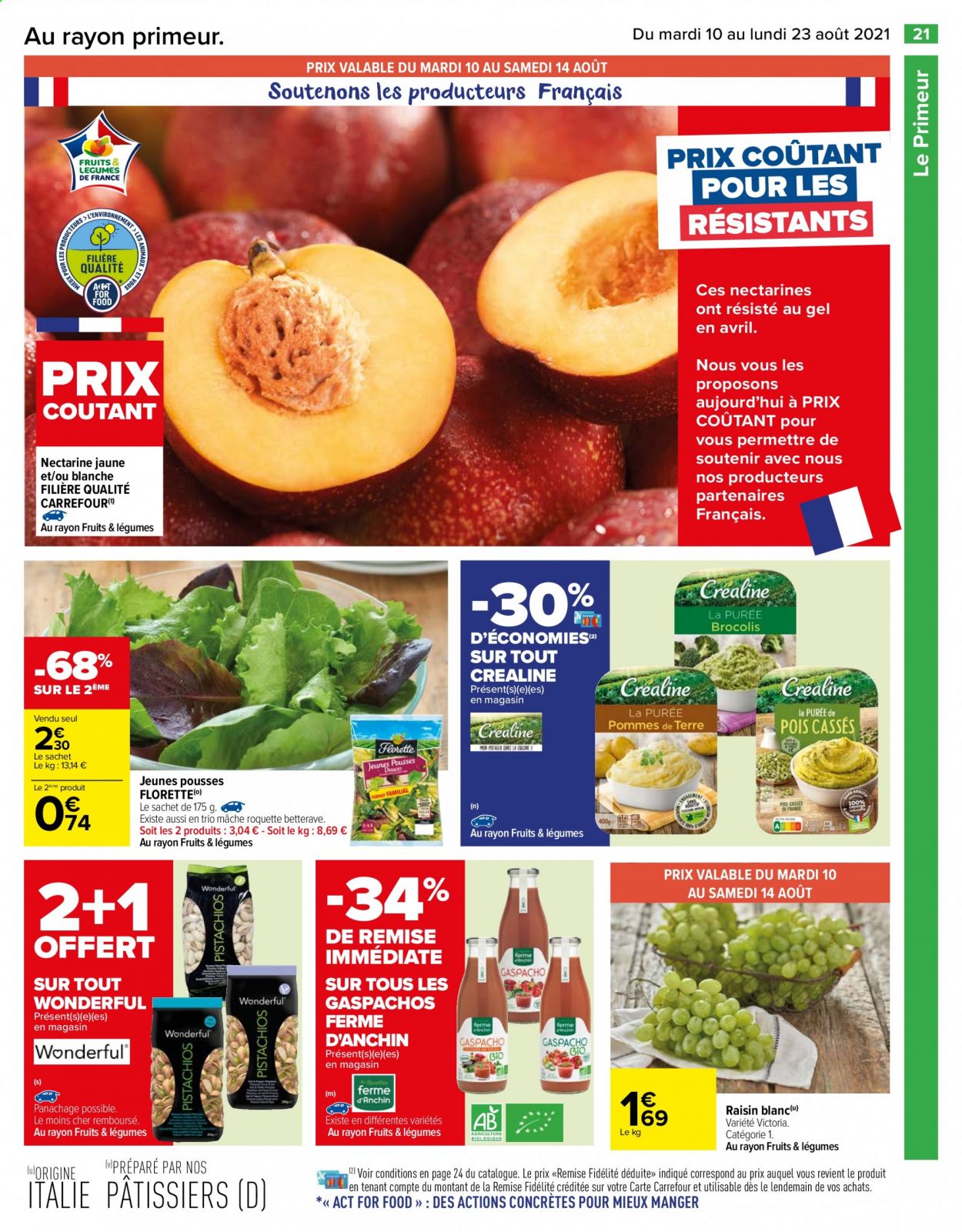 Catalogue Carrefour Hypermarchés - 10/08/2021 - 23/08/2021. Page 21