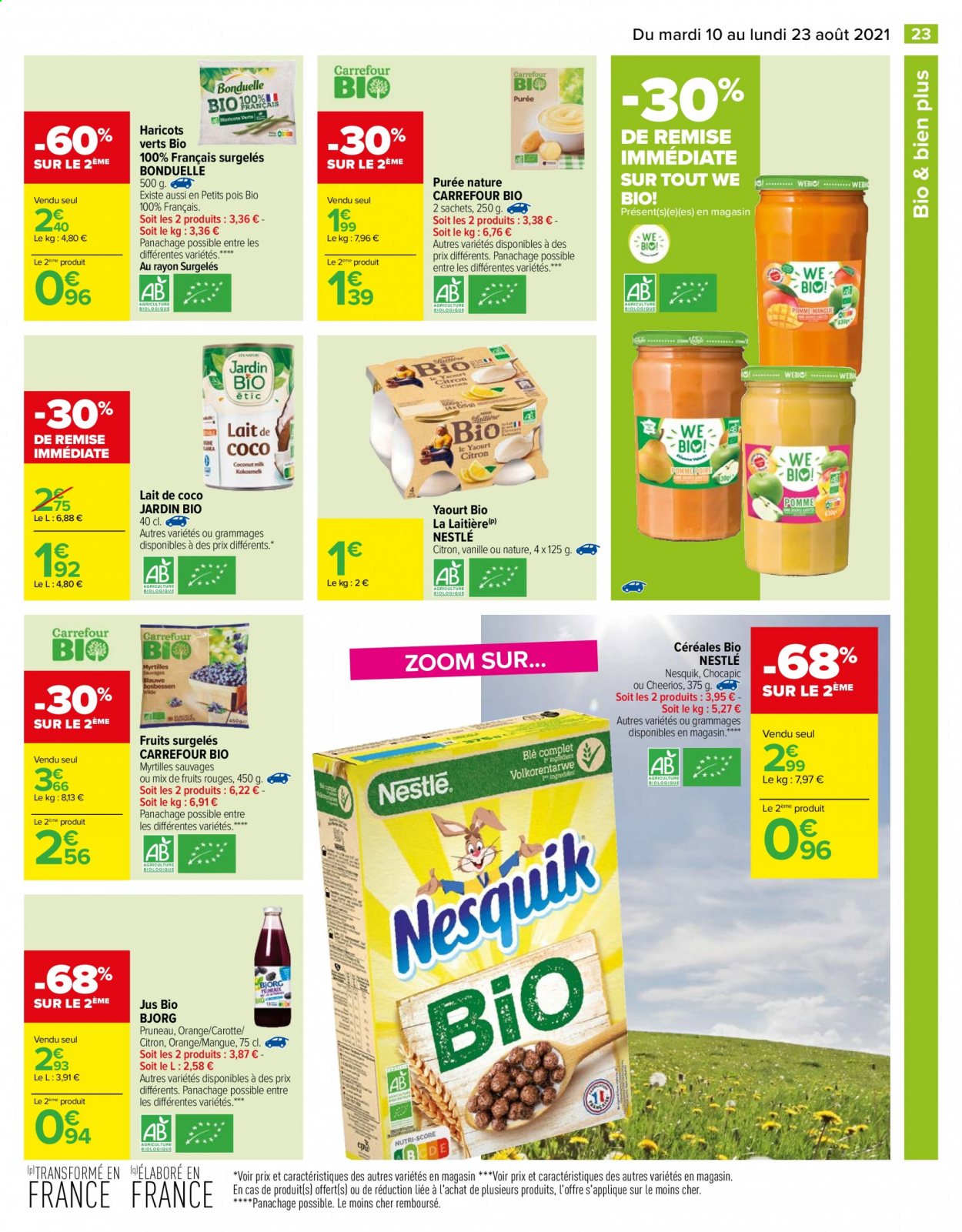 Catalogue Carrefour Hypermarchés - 10/08/2021 - 23/08/2021. Page 23