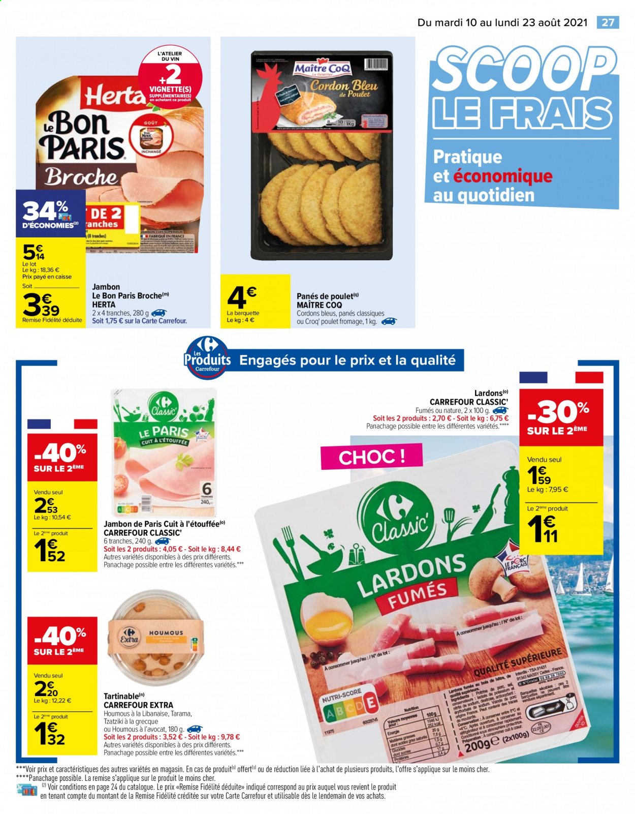 Catalogue Carrefour Hypermarchés - 10/08/2021 - 23/08/2021. Page 27