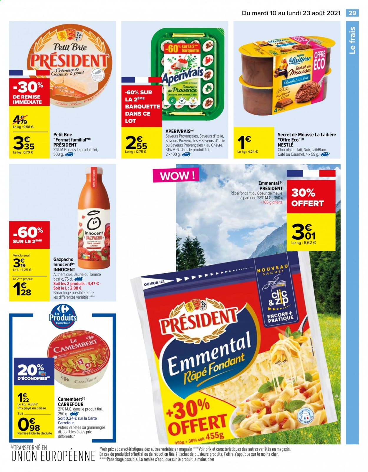 Catalogue Carrefour Hypermarchés - 10/08/2021 - 23/08/2021. Page 29