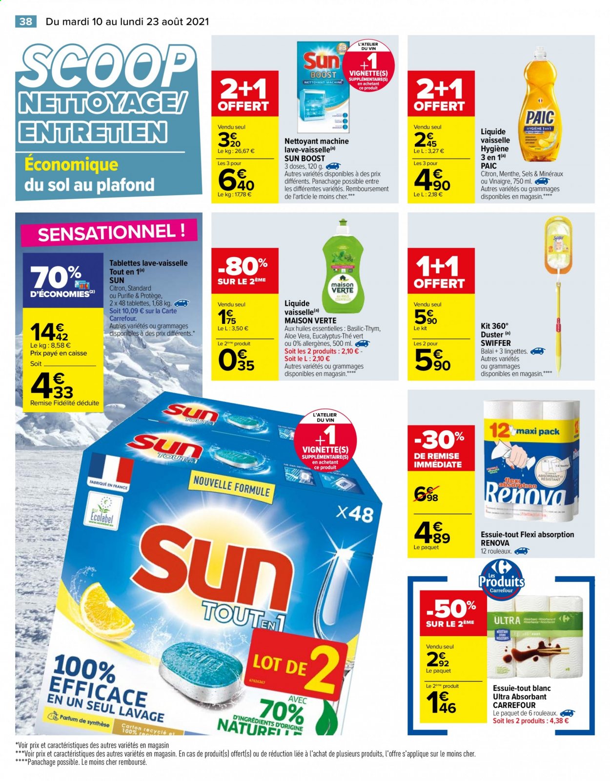Catalogue Carrefour Hypermarchés - 10/08/2021 - 23/08/2021. Page 38