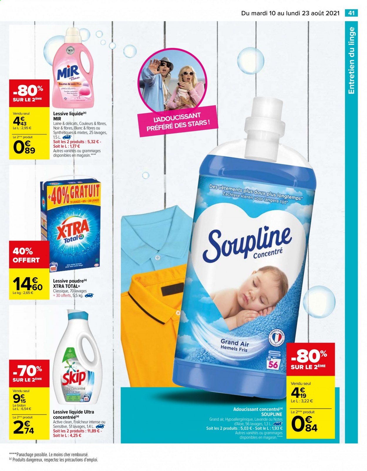Catalogue Carrefour Hypermarchés - 10/08/2021 - 23/08/2021. Page 41