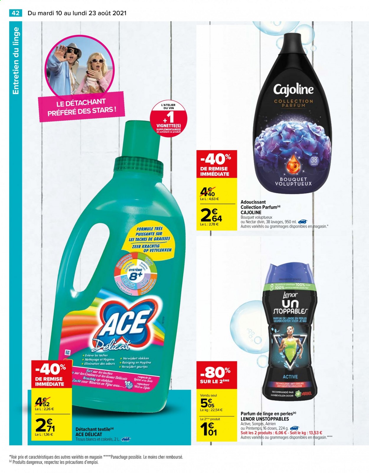 Catalogue Carrefour Hypermarchés - 10/08/2021 - 23/08/2021. Page 42