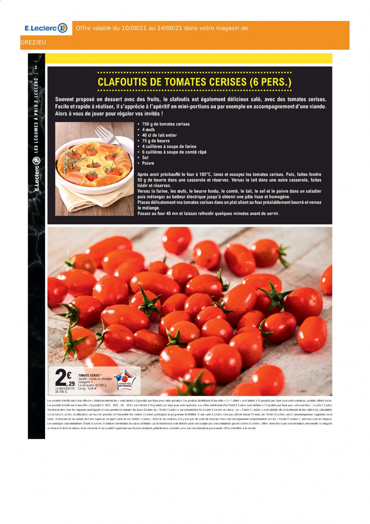 Catalogue E.Leclerc - 10/08/2021 - 14/08/2021. Page 2