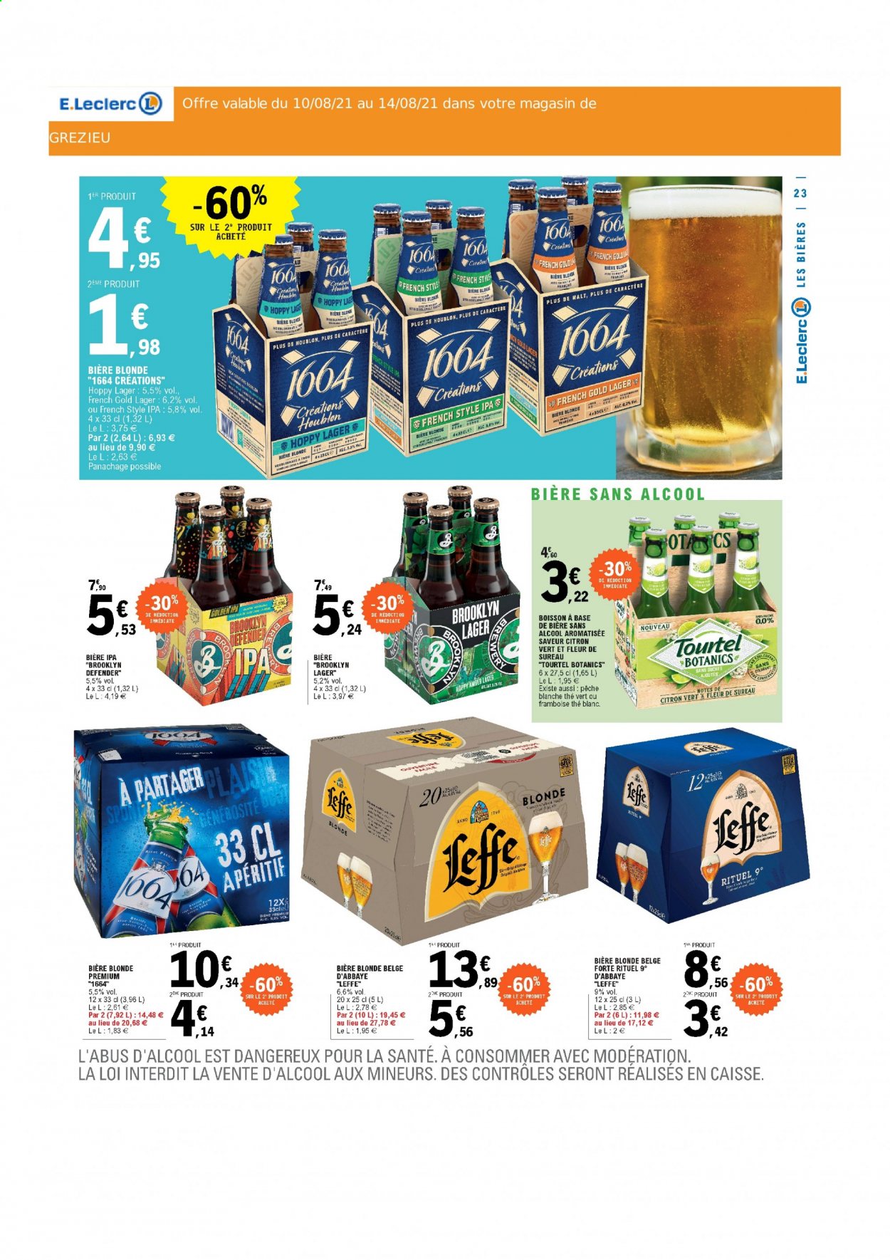 Catalogue E.Leclerc - 10/08/2021 - 14/08/2021. Page 23