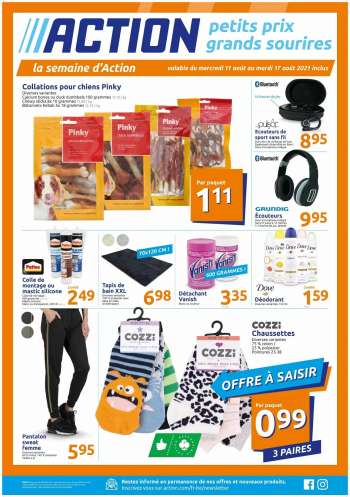 Catalogue Action - 11.08.2021 - 17.08.2021.