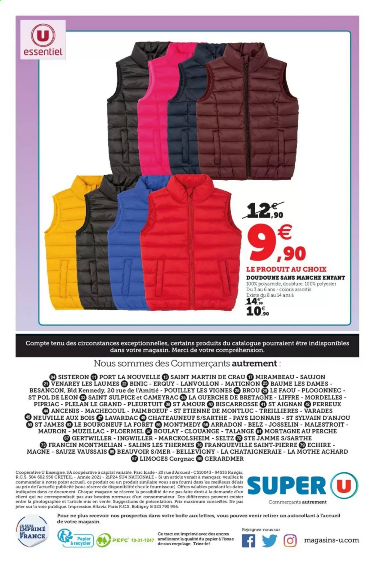 Catalogue SUPER U - 10/08/2021 - 04/09/2021. Page 16