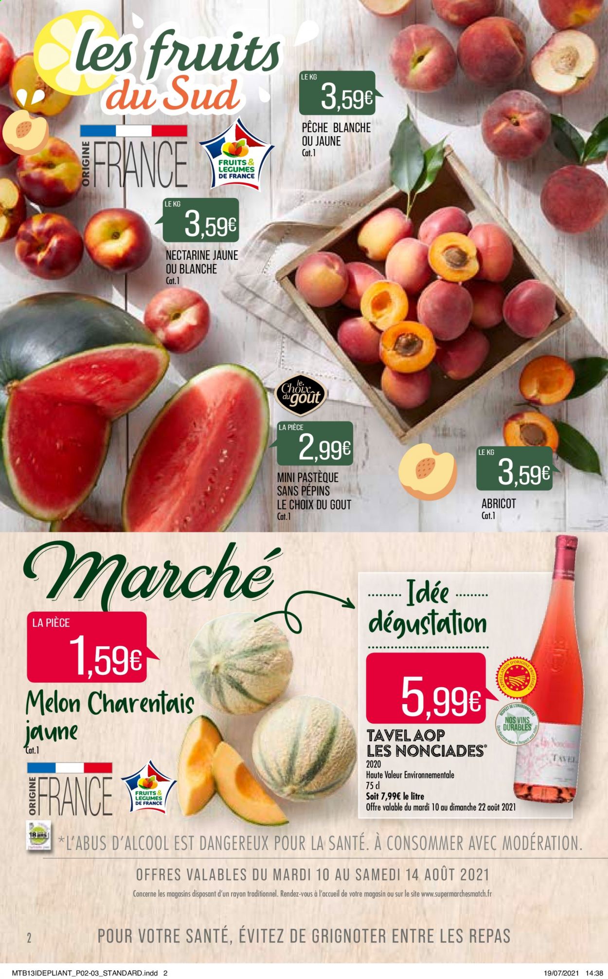 Catalogue Supermarché Match - 10/08/2021 - 22/08/2021. Page 2