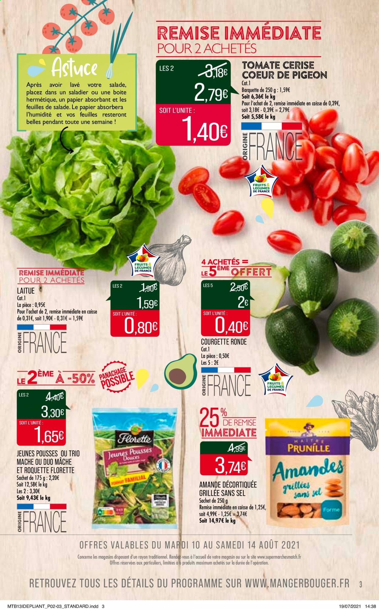 Catalogue Supermarché Match - 10/08/2021 - 22/08/2021. Page 3