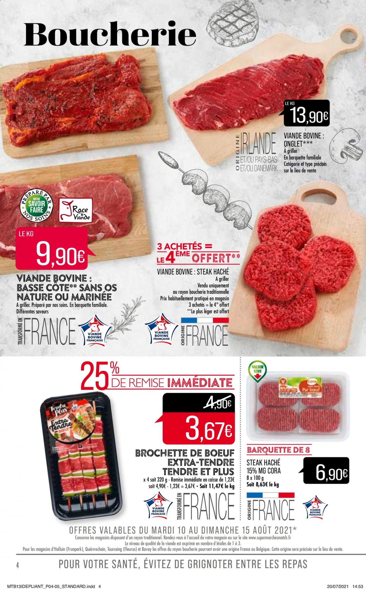 Catalogue Supermarché Match - 10/08/2021 - 22/08/2021. Page 4
