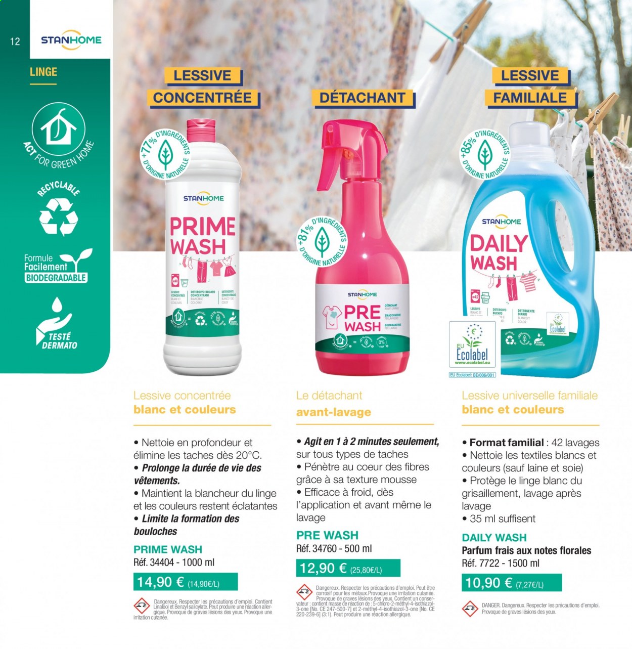 Catalogue Stanhome - 26/07/2021 - 22/08/2021. Page 12