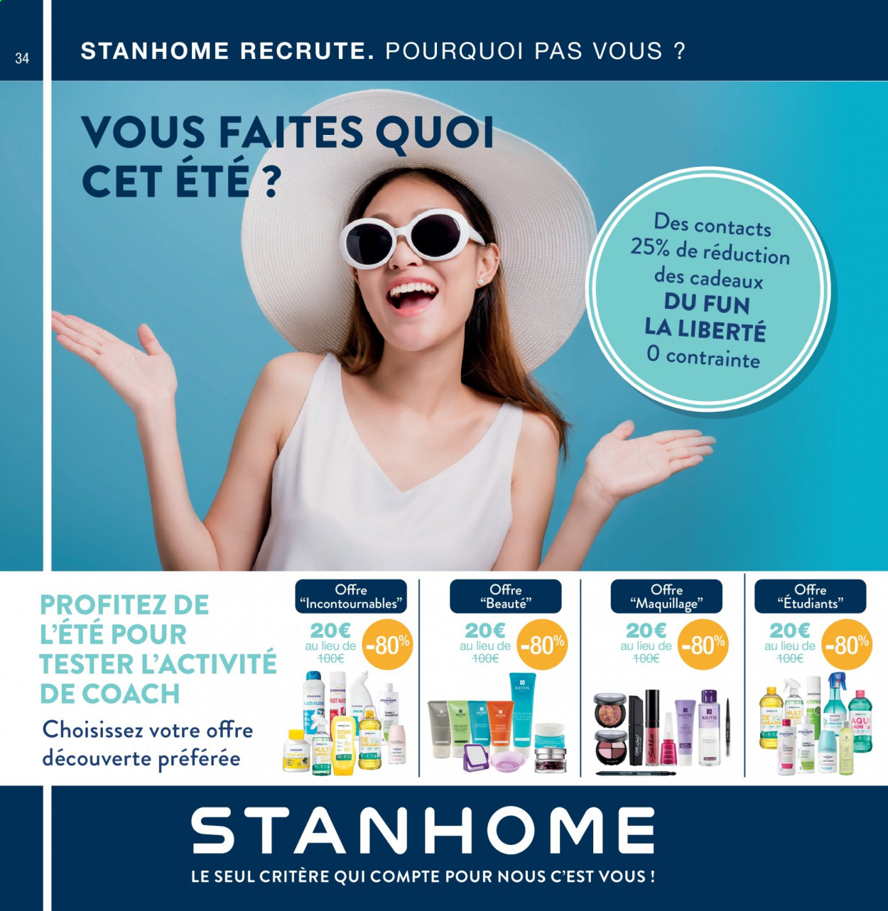Catalogue Stanhome - 26/07/2021 - 22/08/2021. Page 34
