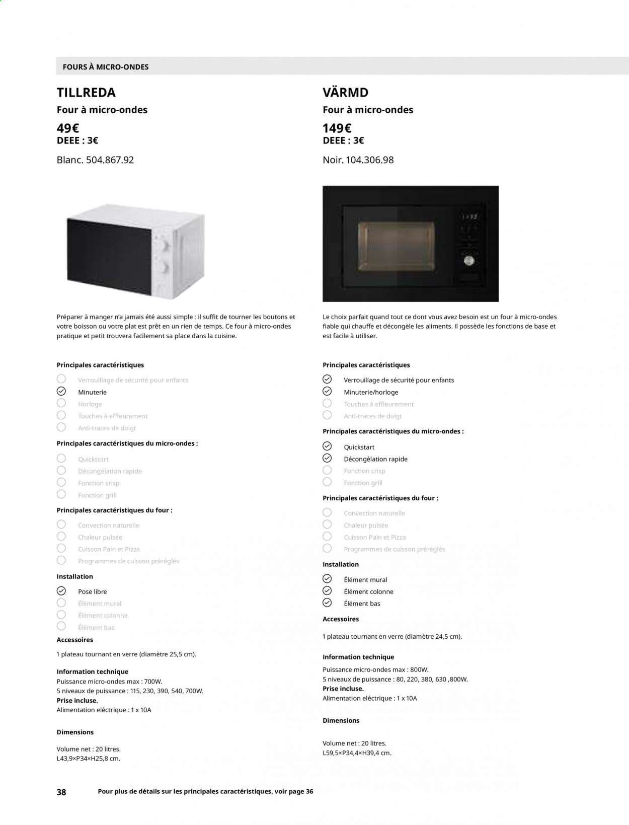 thumbnail - Catalogue IKEA - Produits soldés - verre. Page 38.