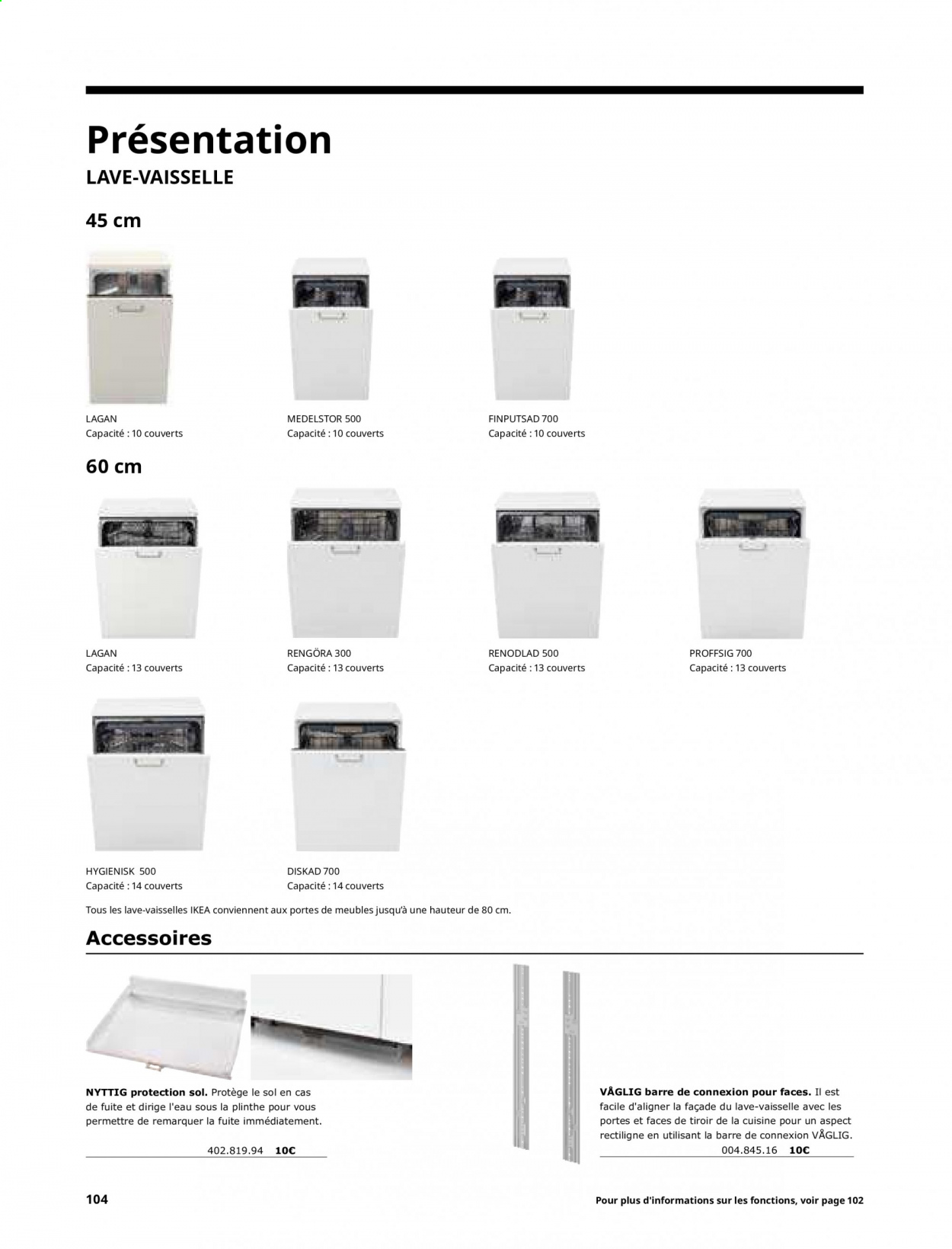 thumbnail - Catalogue IKEA - Produits soldés - verre. Page 104.