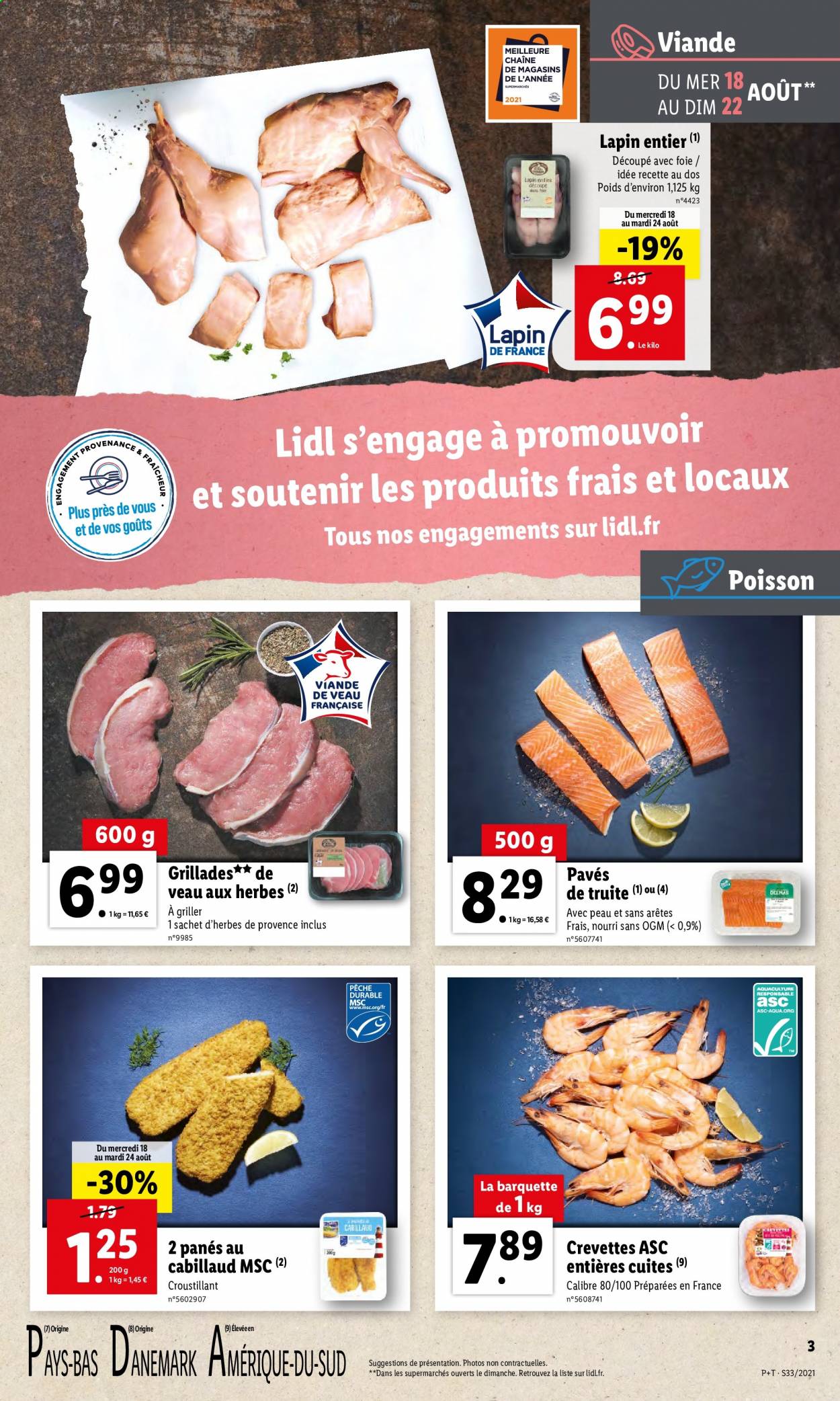 Catalogue Lidl - 18/08/2021 - 24/08/2021. Page 3