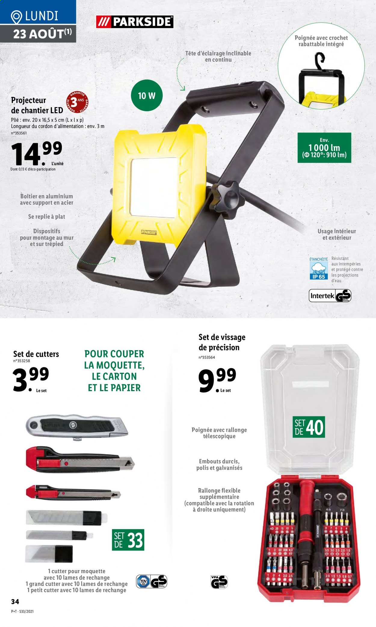 Catalogue Lidl - 18/08/2021 - 24/08/2021. Page 38