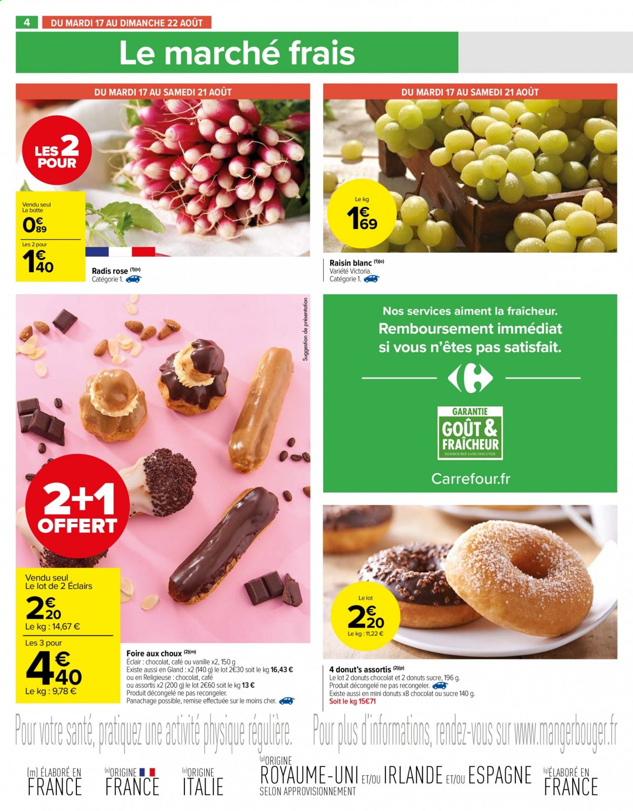 Catalogue Carrefour Market - 17/08/2021 - 25/08/2021. Page 4