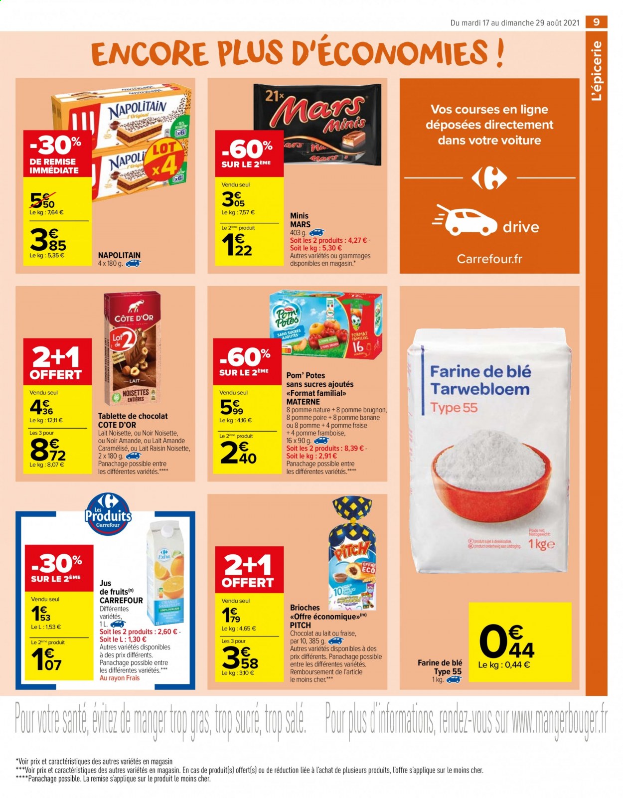 Catalogue Carrefour Market - 17/08/2021 - 25/08/2021. Page 9