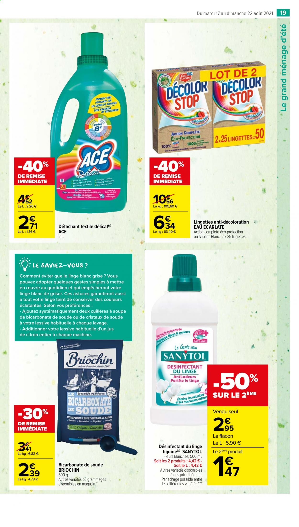 Catalogue Carrefour Market - 17/08/2021 - 22/08/2021. Page 19