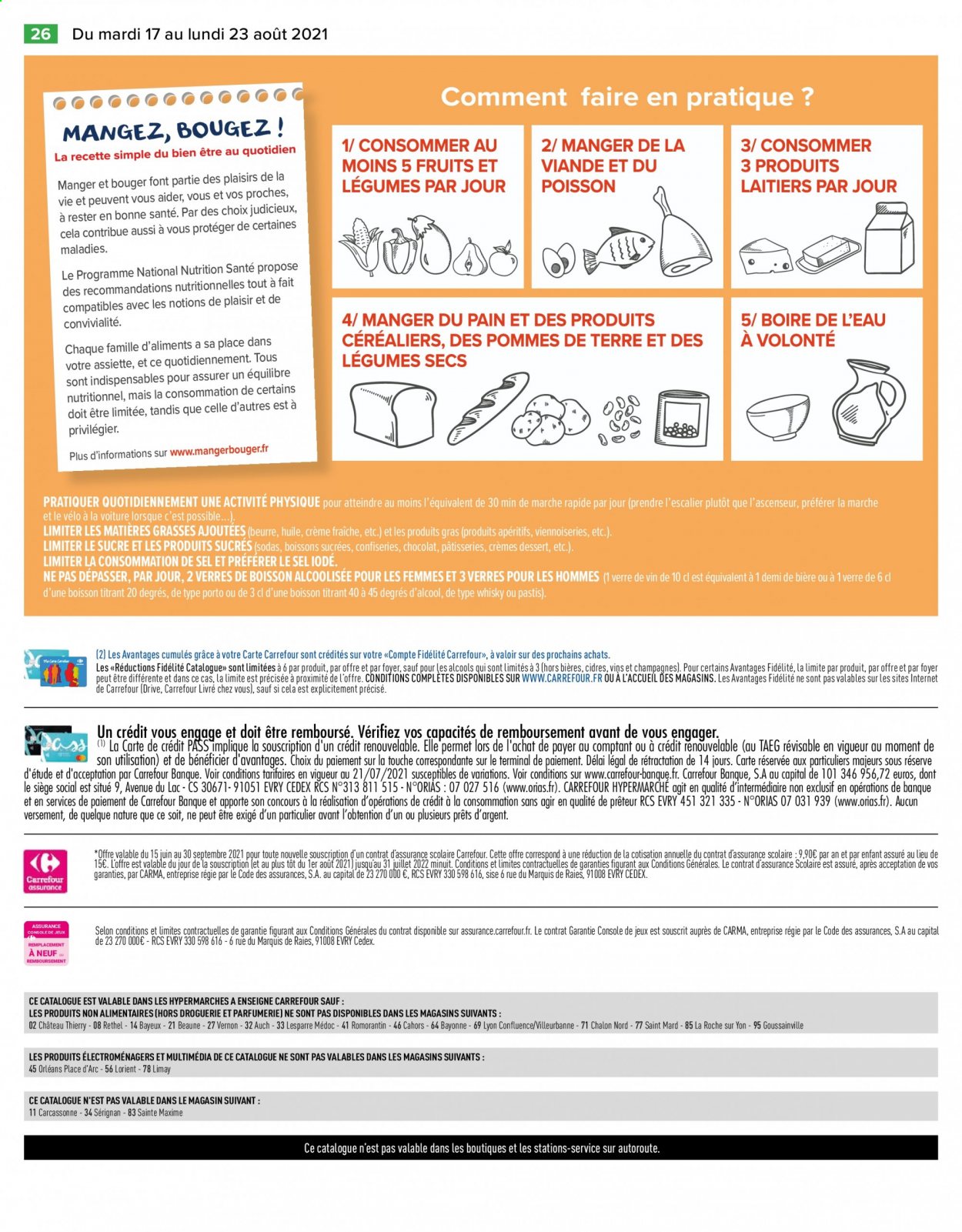 Catalogue Carrefour Hypermarchés - 17/08/2021 - 23/08/2021. Page 27