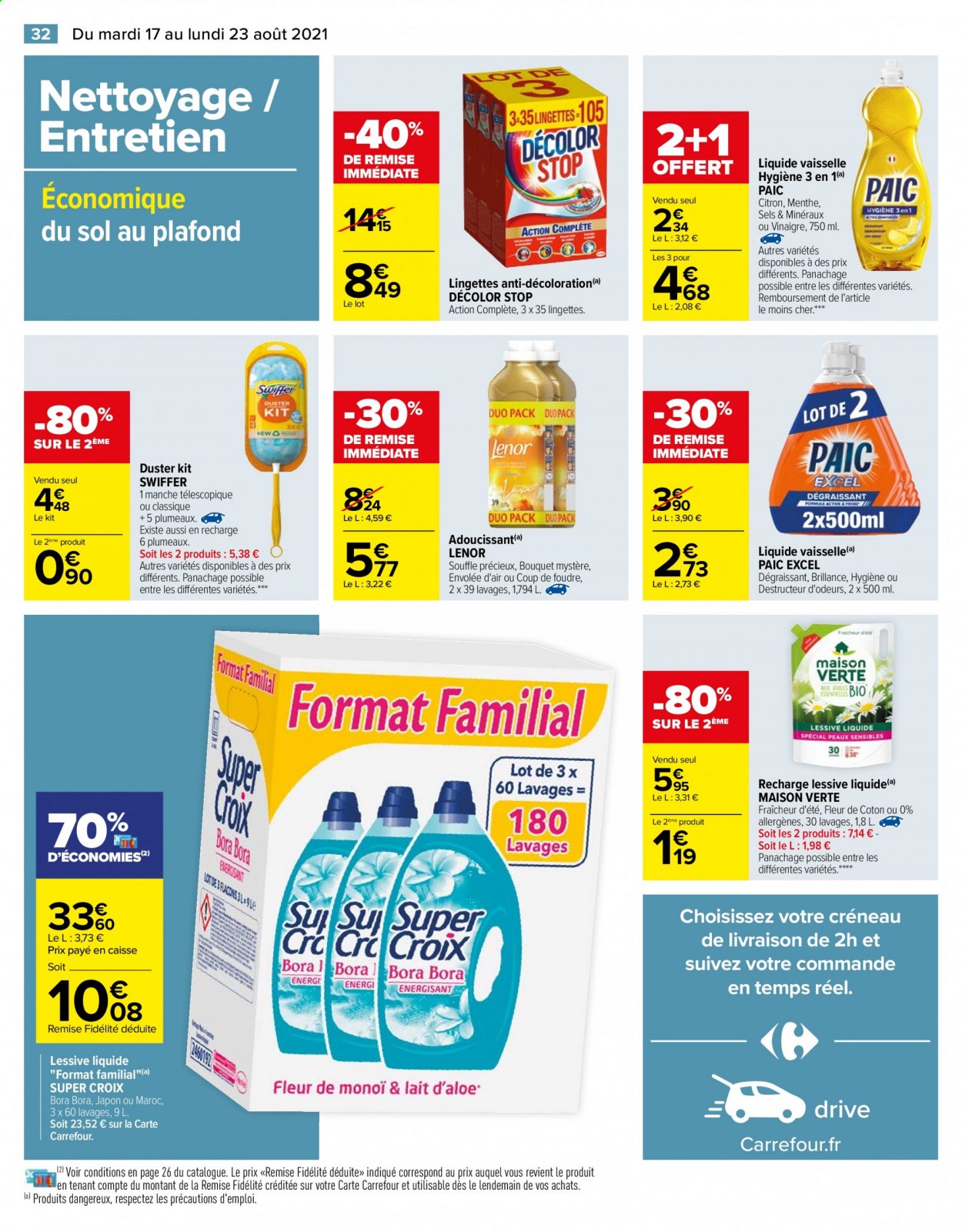 Catalogue Carrefour Hypermarchés - 17/08/2021 - 23/08/2021. Page 33