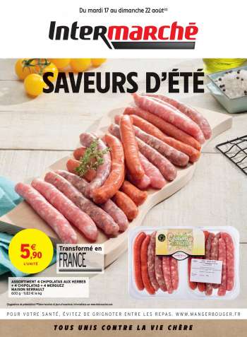 Catalogue Intermarché Super - 17.08.2021 - 22.08.2021.