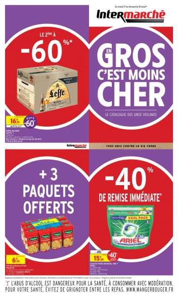 Catalogue Intermarché Super - 17.08.2021 - 29.08.2021.