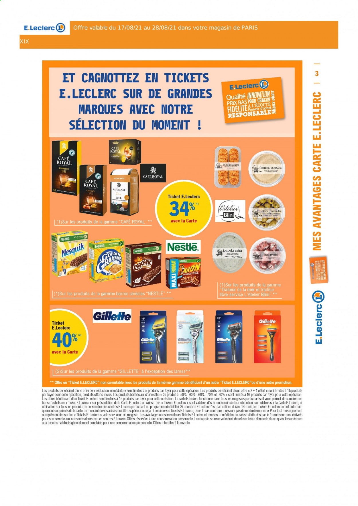 Catalogue E.Leclerc - 17/08/2021 - 28/08/2021. Page 3