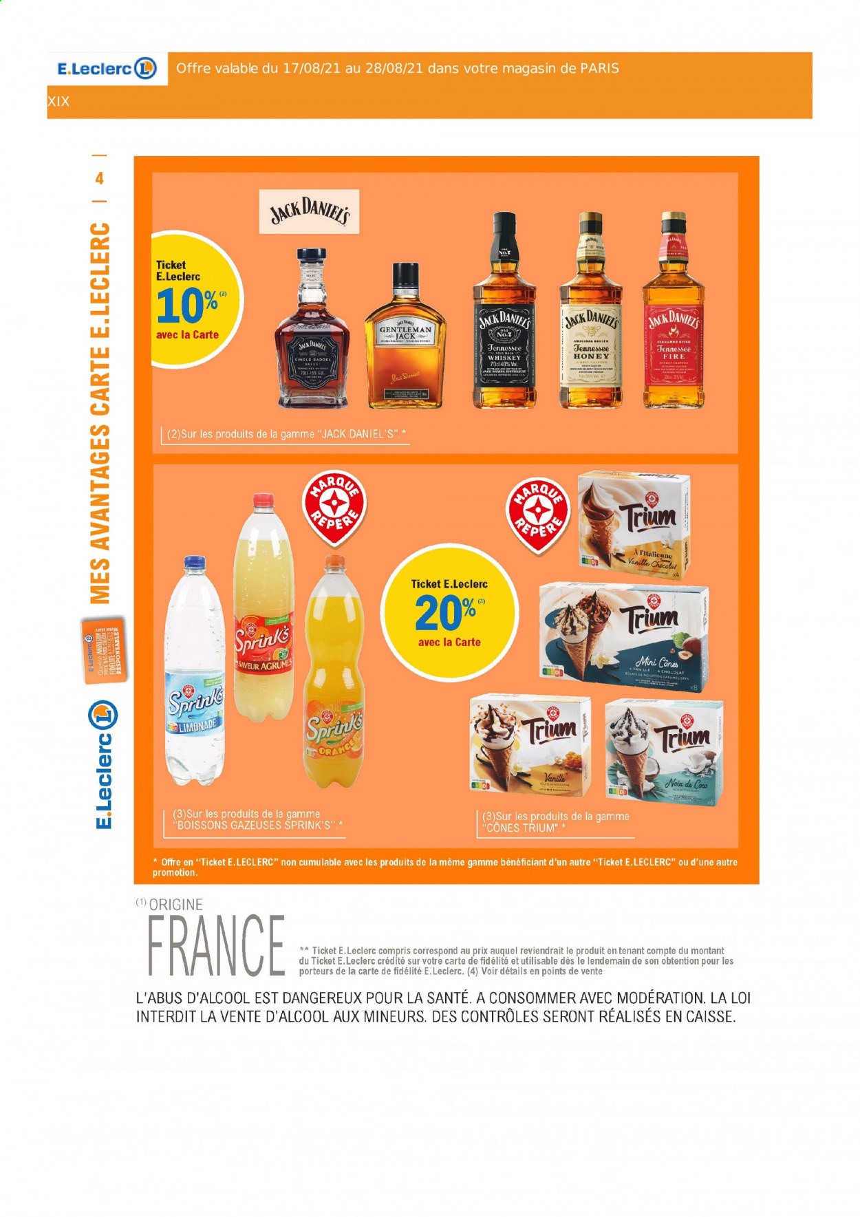 Catalogue E.Leclerc - 17/08/2021 - 28/08/2021. Page 4