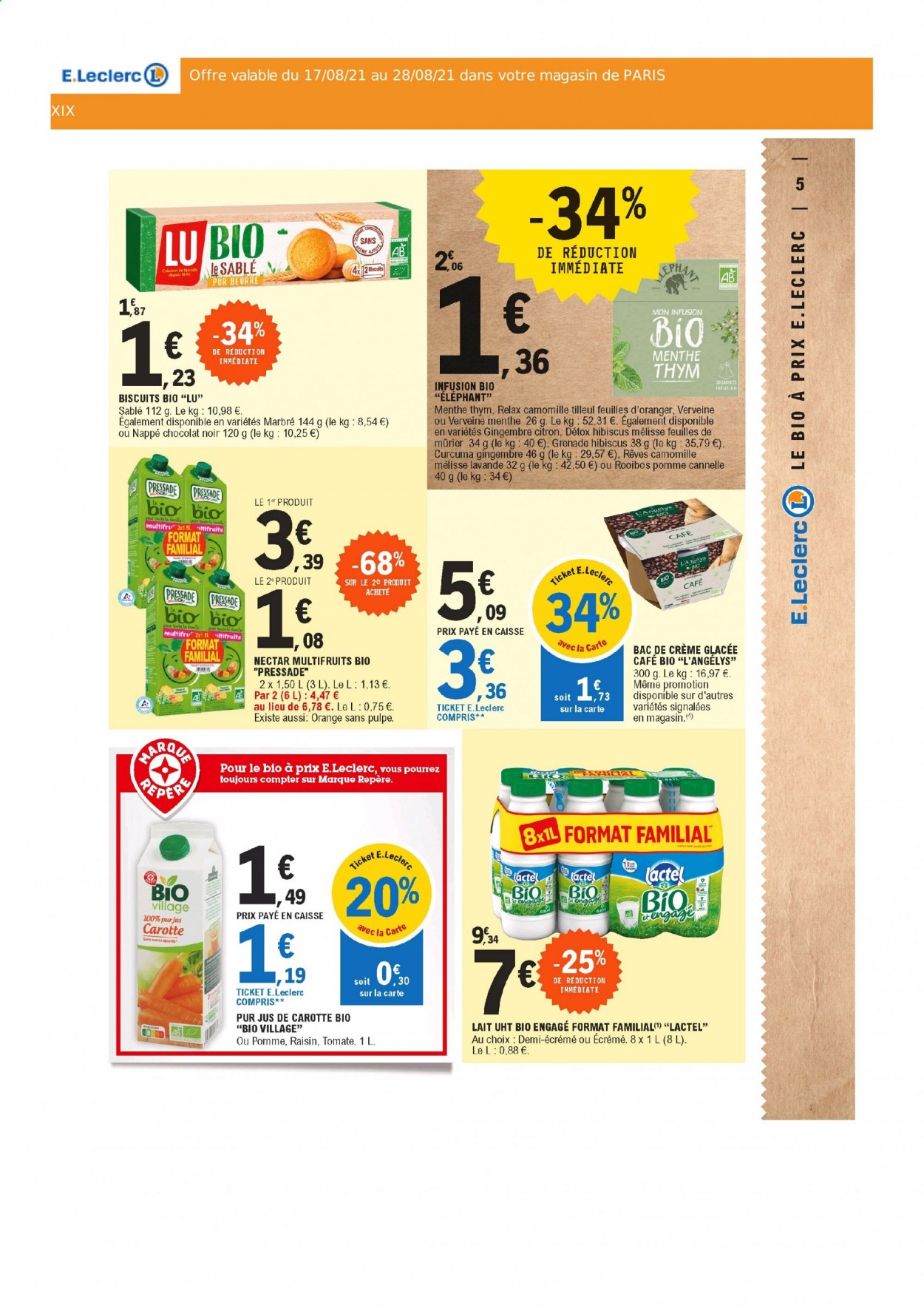 Catalogue E.Leclerc - 17/08/2021 - 28/08/2021. Page 5