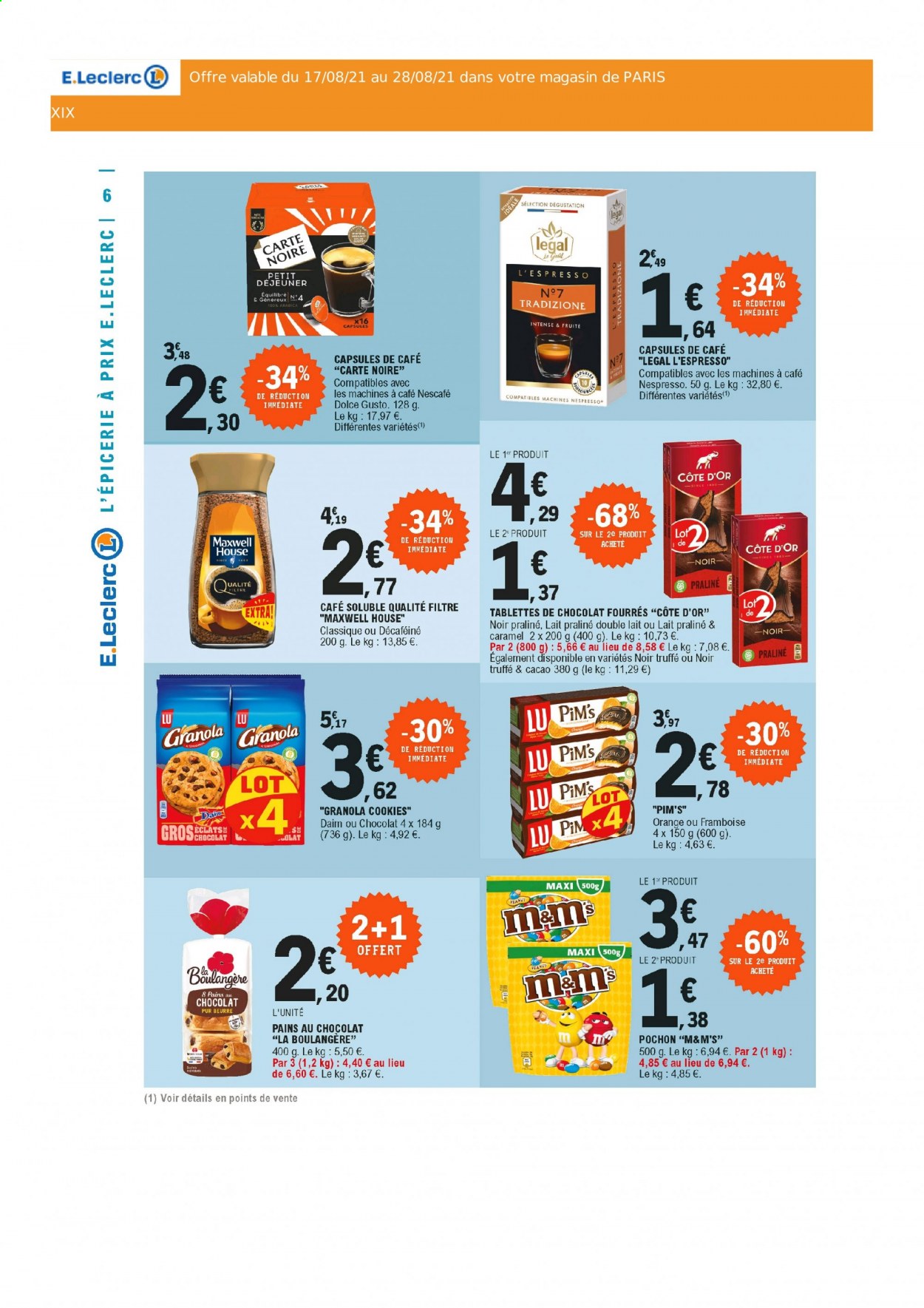 Catalogue E.Leclerc - 17/08/2021 - 28/08/2021. Page 6