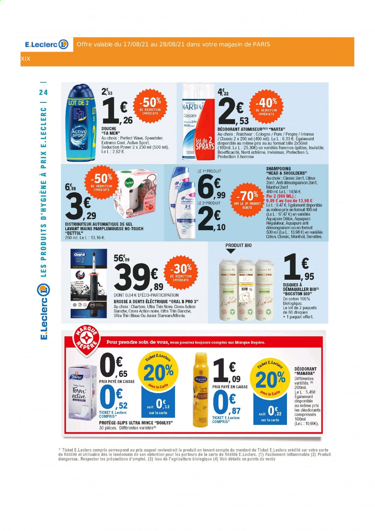 Catalogue E.Leclerc - 17/08/2021 - 28/08/2021. Page 24