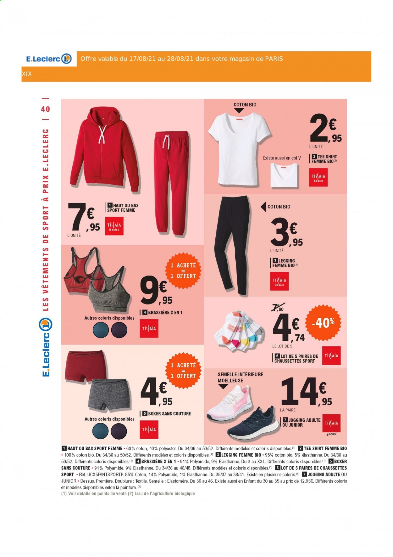 Catalogue E.Leclerc - 17/08/2021 - 28/08/2021. Page 40