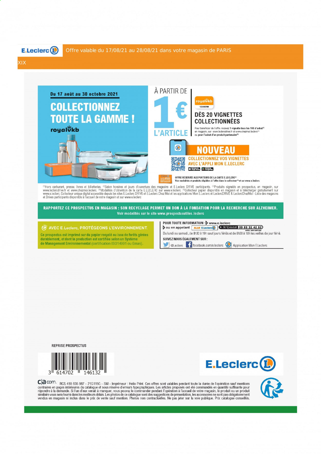 Catalogue E.Leclerc - 17/08/2021 - 28/08/2021. Page 44